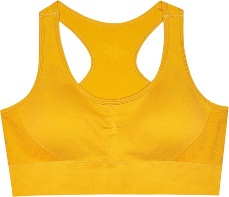 Stanik sportowy 4F F116 pomarańczowy 4FWSS24USBAF116 70S