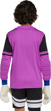 Koszulka bramkarska dla dzieci adidas Squadra 25 Long Sleeve fioletowa JJ1939
