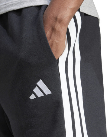 Spodenki męskie adidas Essential 3-Stripes French Terry czarne JE6414