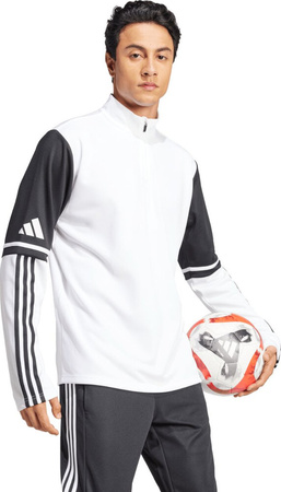 Bluza męska adidas Squadra 25 Training Top biało-czarna JD2987