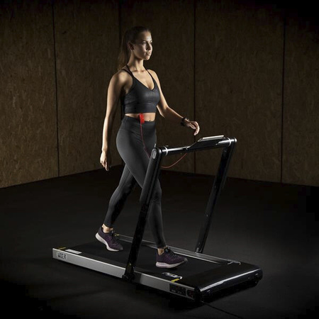 Bieżnia elektryczna z biurkiem Hms LOOP12 Multi Czarna