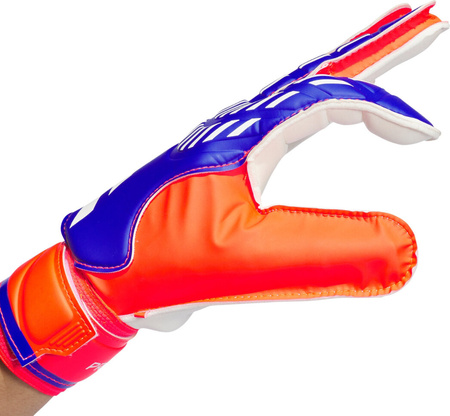 Rękawice bramkarskie adidas Predator Training Goalkeeper fioletowo-pomarańczowe IX3870