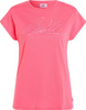 Damska koszulka z krótkim rękawem O'neill ESSENTIALS O'NEILL SIGNATURE T-SHIRT perfectly pink rozmiar S