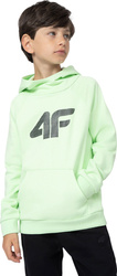 Bluza dla chłopca 4F zielona 4FJSS23TSWSM220 42S