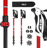 Kijki trekkingowe Nils Aluminiowe TK8601 regulowane 65-135cm