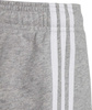 Spodenki dla dzieci adidas Essentials 3-Stripes szare IC3632