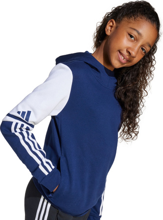 Bluza dla dzieci adidas Squadra 25 Sweat Hoody granatowa JD4804