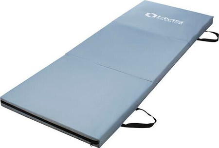 Materac gimnastyczny składany Hms Premium MGS02 1800x600 mm szary