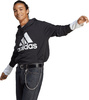 Bluza męska adidas Essentials French Terry Big Logo Hoodie czarna IC9363