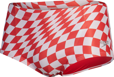 Męskie Kąpielówki Club Alov Digi Bf 17cm Am  snow white rozmiar 32