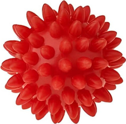 Piłka sensoryczna do masażu i rehabilitacji 5,4 cm Tullo czerwona 413