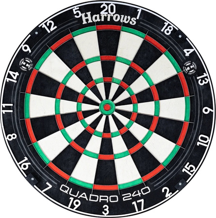 Tarcza do darta Harrows Quadro 240 średnica 45 cm