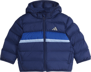 Kurtka dla dzieci adidas Synthetic Down granatowa JL7392