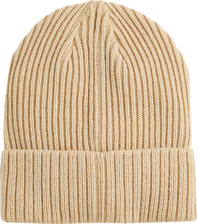 Czapka Puma Ribbed Classic Cuff Beanie beżowa 024038 07