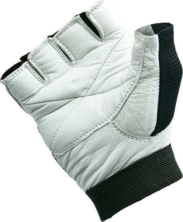 Rękawiczki kulturystyczne męskie Allright KR biały rozmiar XXL