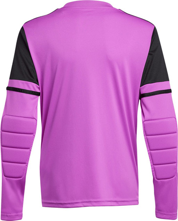 Koszulka bramkarska dla dzieci adidas Squadra 25 Long Sleeve fioletowa JJ1939