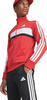 Dres dla dzieci adidas Seasonal Essentials Tiberio 3-Stripes Tricot czerwono-czarny JI6214