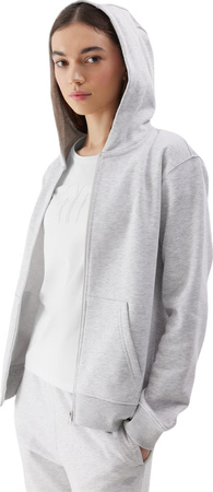 Bluza damska 4F F0956 szara 4FWSS24TSWSF0956 27M