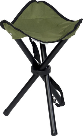 Krzesło wędkarskie turystyczne taboret składany zielony 29x29x35cm