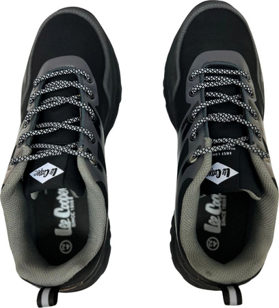Buty trekkingowe męskie Lee Cooper czarno-szare LCJ-22-01-1372M