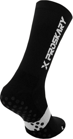 Skarpety treningowe antypoślizgowe Proskary X-Light senior czarne