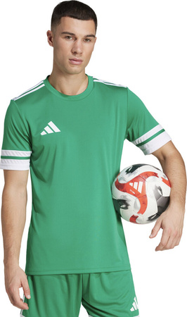 Koszulka męska adidas Squadra 25 zielono-biała JN7485