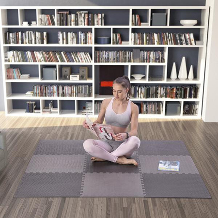 Mata puzzle 9 elementów 12mm HMS PREMIUM MP12 ciemno szara