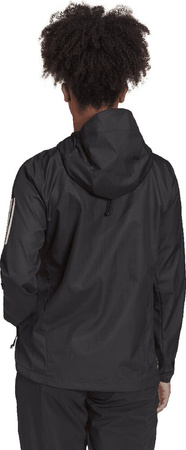 Kurtka damska adidas Own the Run Hooded Running Windbreaker czarna H59271
