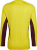 Koszulka bramkarska męska adidas Tiro 23 Competition Long Sleeve żółta HK7696