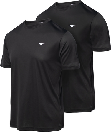 Męska Koszulka Z Krótkim Rękawem Jodin 2 Pack racing red/bright white rozmiar L