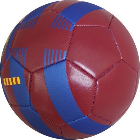 Piłka nożna FC Barcelona Home 21/22 mini niebiesko-bordowa 372978