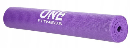 Mata do jogi yogi One Fitness YM01 fioletowa