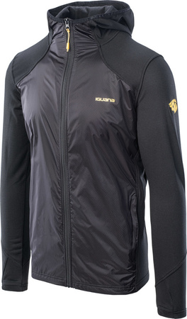Męska bluza Iguana Selva II czarna rozmiar XL