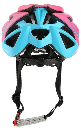 Kask rowerowy na rolki deskorolkę Nils Extreme MTW24 fioletowo-niebieski rozmiar L (58-61 cm)