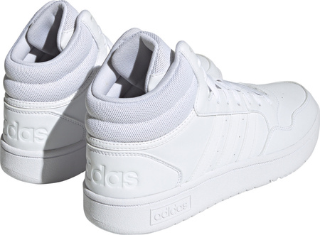 Buty męskie adidas Hoops 3.0 Mid Lifestyle Basketball Classic białe ID9838