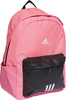 Plecak sportowy szkolny miejski adidas Classic Badge of Sport 3-Stripes różowo-czarny IK5723