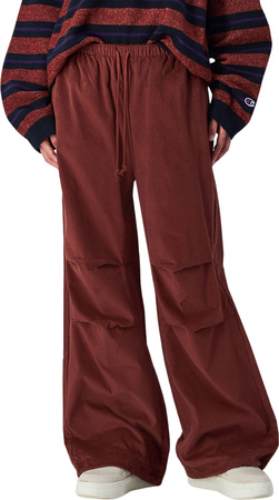 Spodnie damskie sportowe Champion Parachute brązowe 117432 MS524