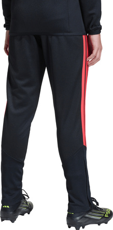 Spodnie dla dzieci adidas Tiro 26 League Slim czarno-czerwone JY7115