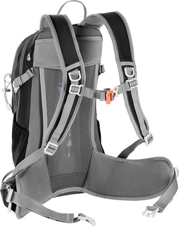 Plecak turystyczny trekkingowy górski czarny caver 18l Nils camp NC1950