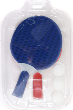 Zestaw 2 x rakietka do tenisa stołowego ping ponga + 3 piłeczki SMJ 15PR151023 Outdoor