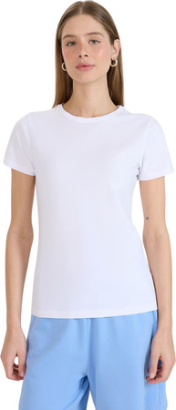 Koszulka damska 4F F2255 biała 4FWMM00TTSHF2255 10S