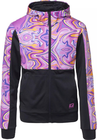 Dziecięca bluza treningowa z kapturem mikropolar IQ Altea Jrg rozmiar 140