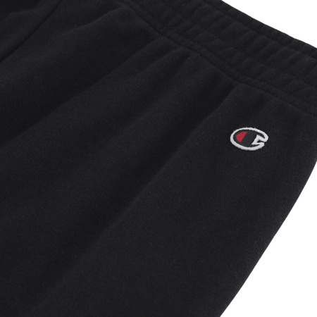 Spodnie damskie Champion Elastic Cuff Pants czarne 117790 KK001
