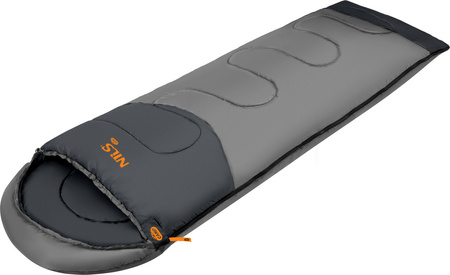 NC2008 ANTRACYT-POMARAŃCZ ŚPIWÓR ROZM. L NILS CAMP