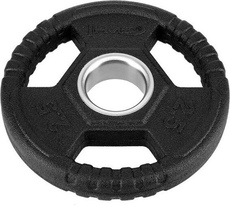 Talerz olimpijski żeliwny HMS TOH02 2.5 KG czarny