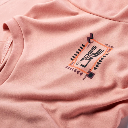 Dziecięca koszulka treningowa dla dziewczynki IQ Kelly różowa rozmiar 164