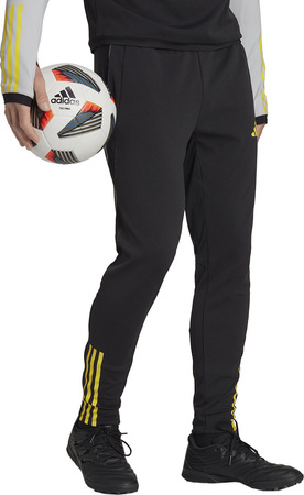 Spodnie męskie adidas Tiro 23 Competition Training czarno-żółte HU1317
