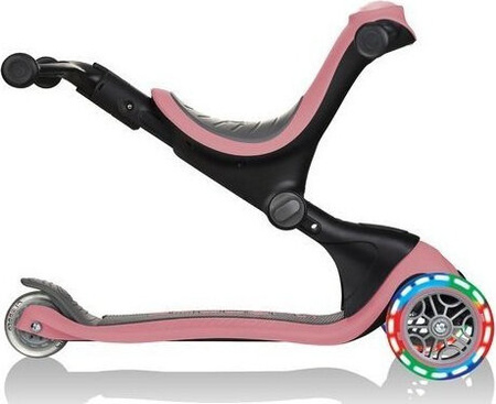 Hulajnoga balansowa jeździk rowerek Globber GO-UP Deluxe Lights pastelowy róż 646-210