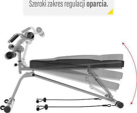 Ławka do ćwiczeń HMS Premium L8022