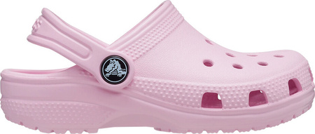 Chodaki sandały klapki dla dzieci Crocs Kids Toddler Classic Clog różowe 206990 6GD